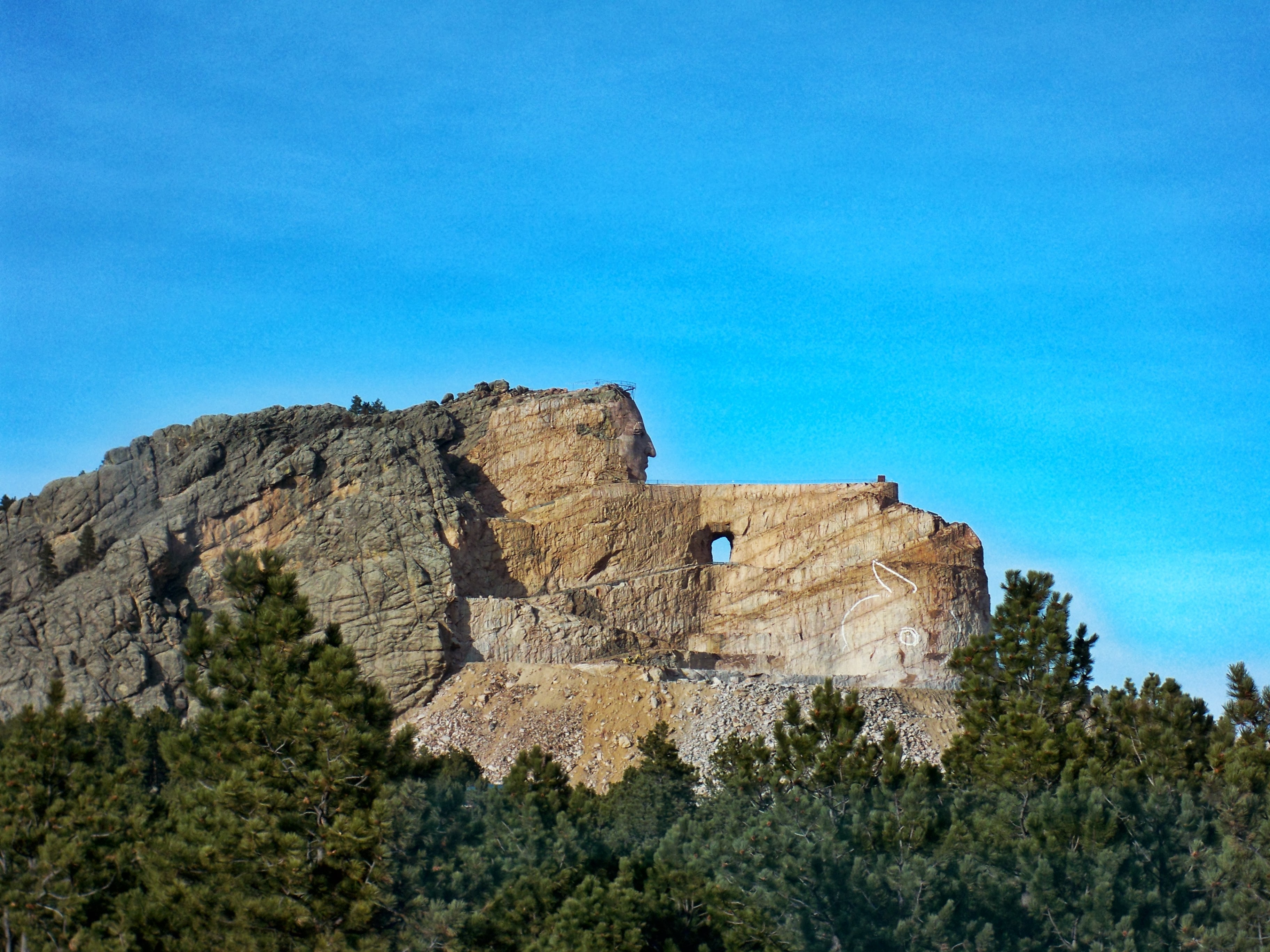 Picture of Crazy Horse Memorial. Photo credit: Pexels.com